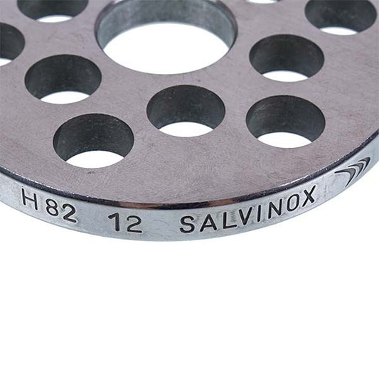 Meat Grinder Grid Lame Italia 100755 12mm D=81,6mm (with a slot) Unger H82 (PRH12)