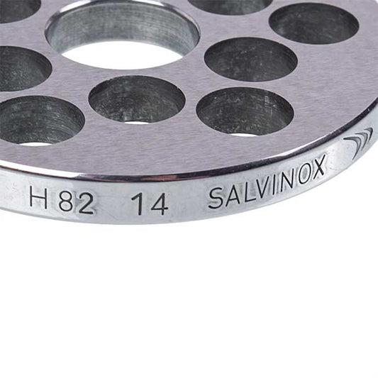 Meat Grinder Grid Lame Italia 100765 14mm D=81,6mm (with a slot) Unger H82 (PRH14)