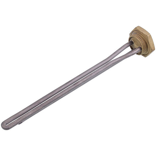 Cast Iron Batteries Heating Element Kawai 500W (stainless steel) L=310mm D thread= 1 1/4'' (left thread)