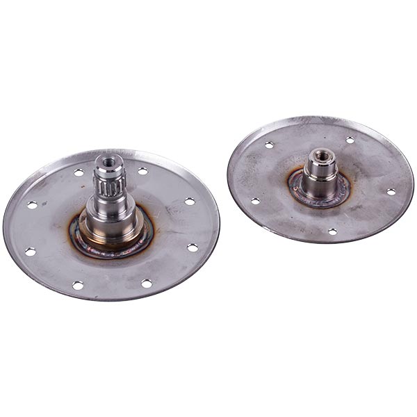 Vertical Washing Machine Drum Support Whirlpool 480110101208 (2 pcs, stainless steel, slotted)