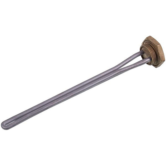 Cast Iron Batteries Heating Element Kawai 800W (stainless steel) L=310mm D thread= 1 1/4'' (left thread)