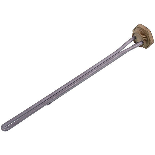 Cast Iron Batteries Heating Element Kawai 1500W (stainless steel) L=385mm D thread= 1 1/4'' (left thread)