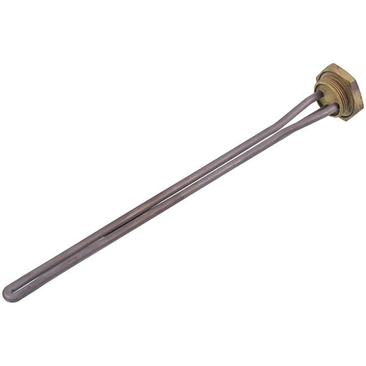 Cast Iron Batteries Heating Element Kawai 1500W (stainless steel) L=390mm D thread= 1 1/4'' (right thread)