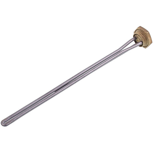 Cast Iron Batteries Heating Element Kawai 2500W (stainless steel) L=430mm D thread= 1 1/4'' (right thread)