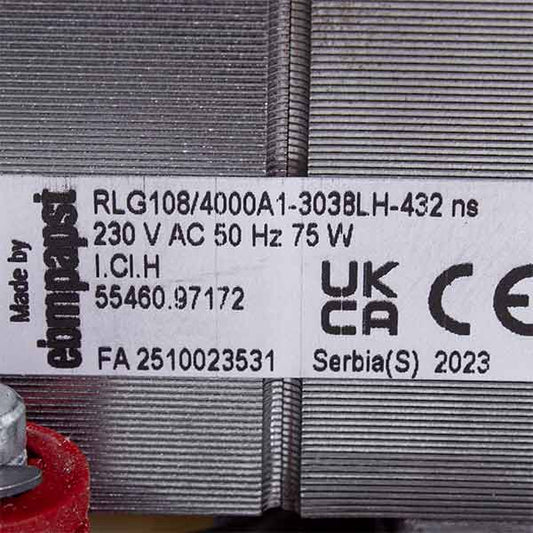 Gas-fired Boiler Fan Ebmpapst RLG108/4000 75 W Baxi/Westen 5655730