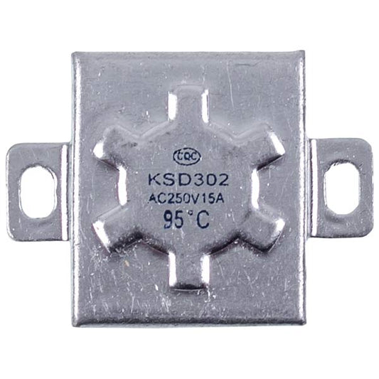 Thermal fuse KSD302 95 °C 15 A square for boiler Thermex