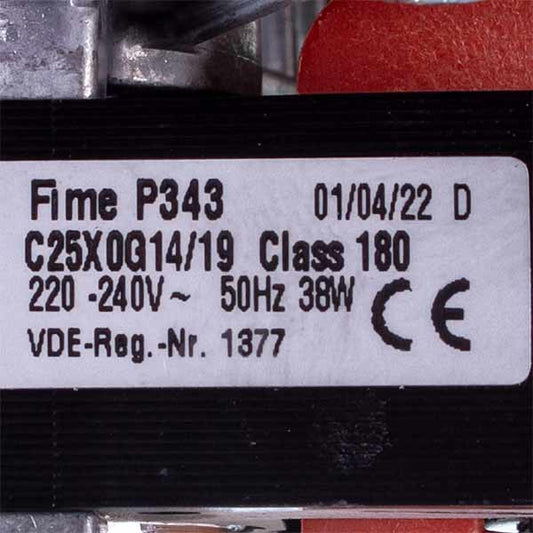 Gas-fired Boiler Fan Fime GR03655 38 W Compatible with Fondital, Nova Florida 6VENTILA13