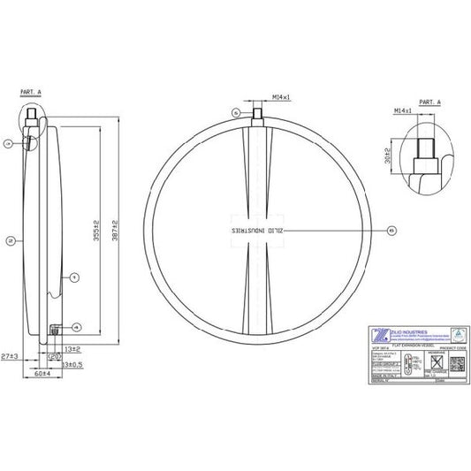 Expansion Tank 6 l Compatible with Gas Boiler Baxi 5693920