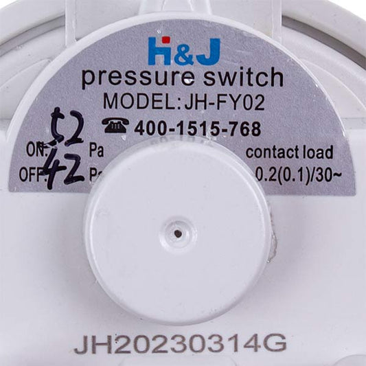 Gas-fired Boiler Air Pressure Switch (Pressostat) 6YPRESSO00 52/42 Pa