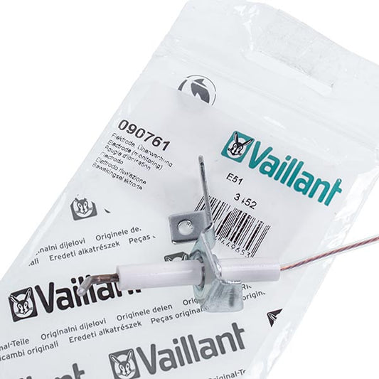 Ionization Electrode for Gas-fired Boiler Vaillant Atmo/TurboTEC Pro mini R1, Gas Heater TurboMAG 090761