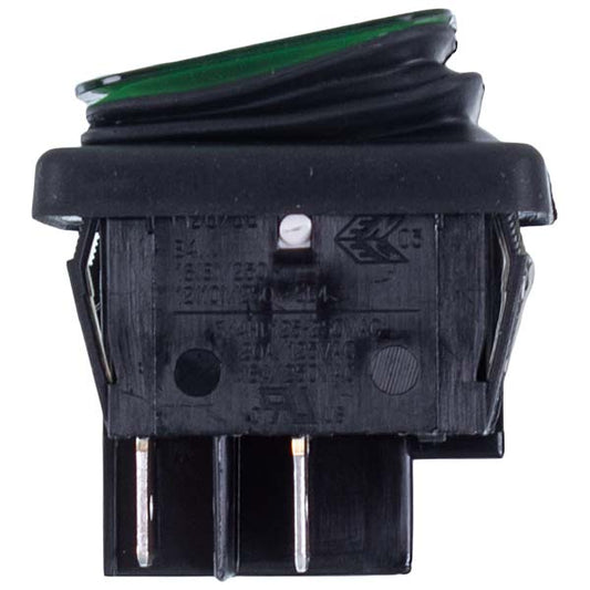 Switch LF3319447 16A-250V/20A-125V 4 Contacts (Universal) Green