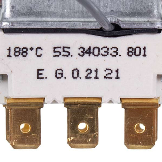 Fryer Thermostat 55.34033.801 EGO 16A 250V capillary L=1200mm 60-188°C