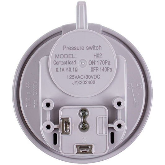 Gas-fired Boiler Air Pressure Switch (Pressostat) Viessmann 7817494 170/140 Pa