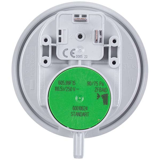 Gas-fired Boiler Air Pressure Switch (Pressostat) Compatible with Baxi/Westen 5137530 Huba Control 90/75 Pa