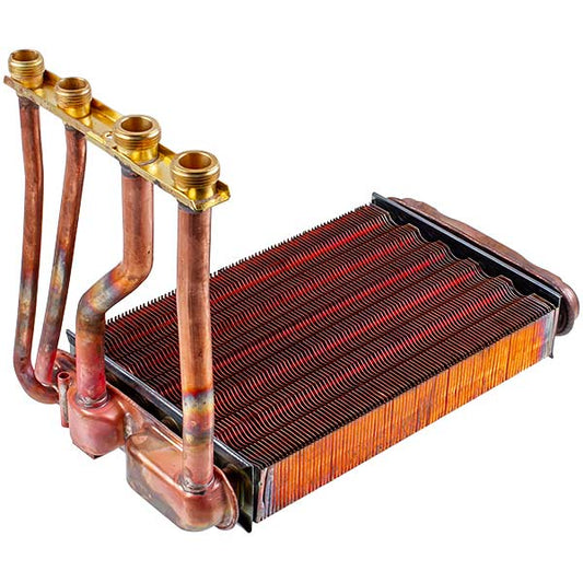 Bithermic Heat Exchanger for Gas Boiler Compatible with Bosch/Buderus/Junkers 8715406546