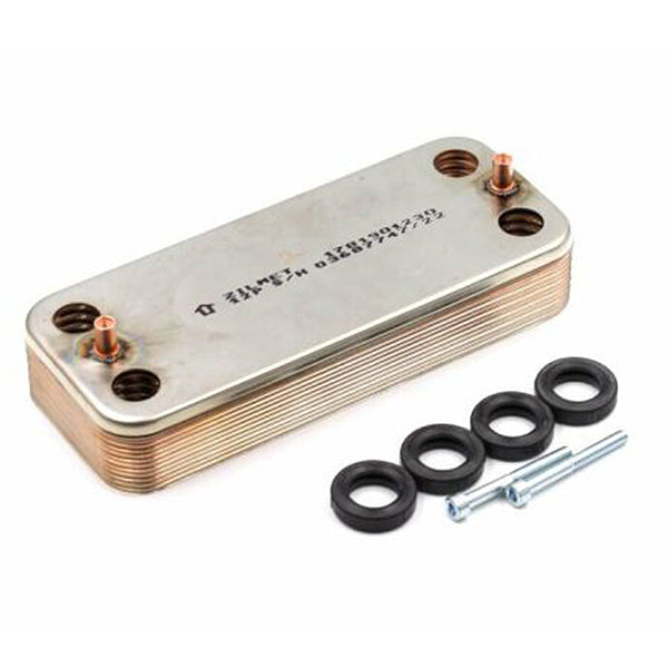 DHW Plate Heat Exchanger Zilmet for Gas Boiler Compatible with Italtherm Smart 30 kW 401120020