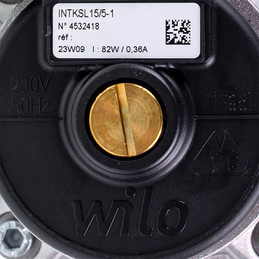 Circulation Pump Wilo INTKSL 15/5-1 82W for Gas Boiler