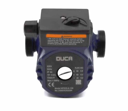 Circulation Pump Assembly Duca XPS 25-6-130 90 W for Gas Boiler