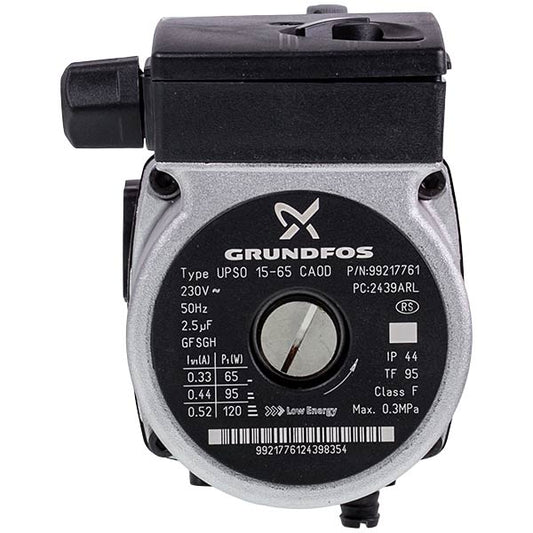 Circulation Pump Assembly Grundfos UPSO 15-65 120 W for Gas Boiler Italtherm City Class 30-35 250100303