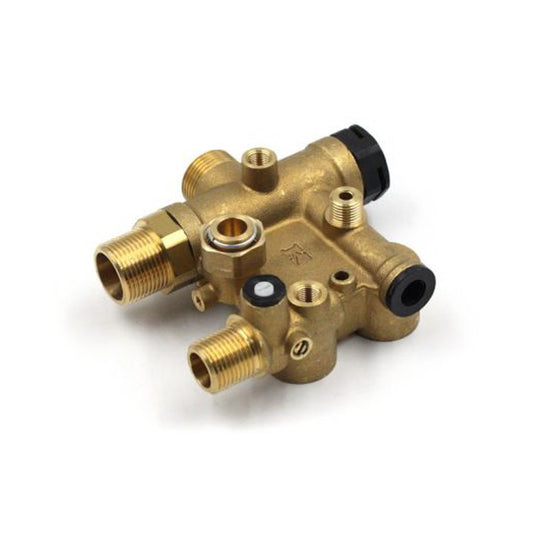 3-way valve housing for gas boiler Compatible with Italtherm/Tiberis 510000617