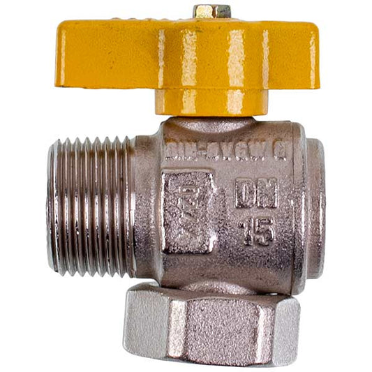 Gas ball angle gas valve for gas boiler Immergas 1.017572