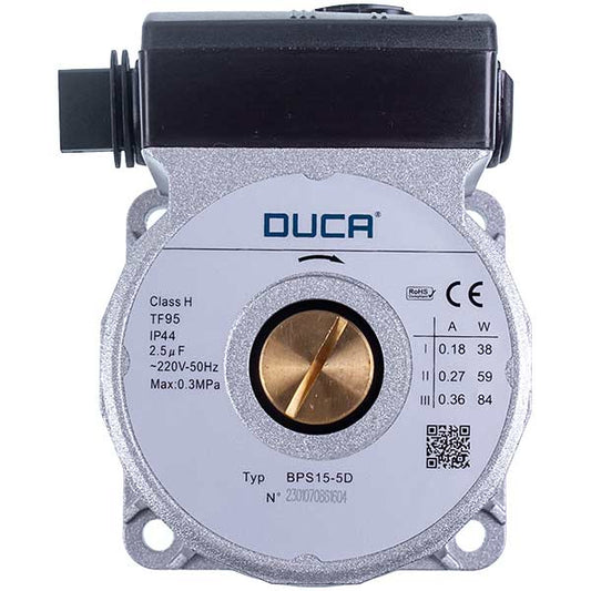 Gas-fired Boiler Circulation Pump Duca BPS 15-5D 84 W