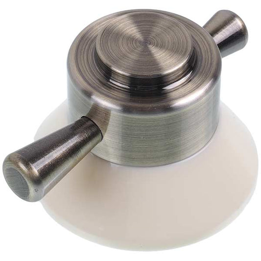 Hob Set of Handles Pyramida, Gorenje, Bosch, Hansa (4 pcs.) beige + brass