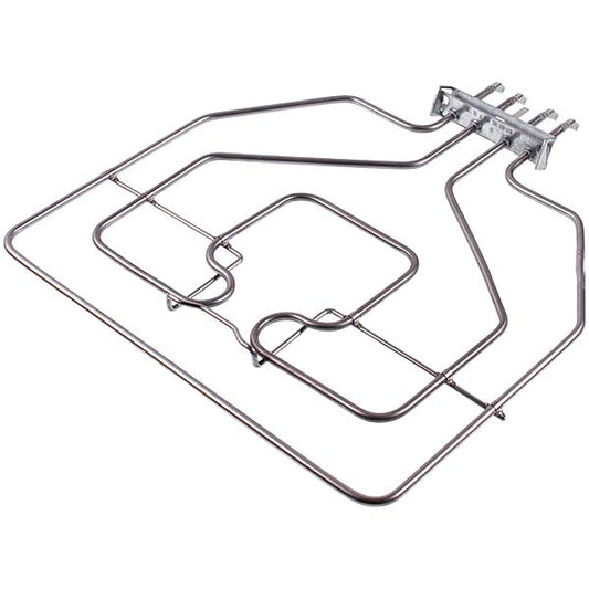 Top heating element (grill) for oven Compatible with Bosch 00472510 2300W 230V B=370mm L=335mm