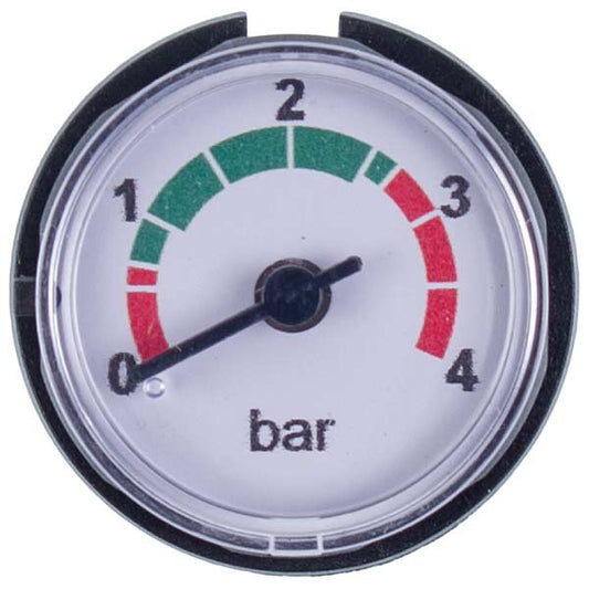 Gas-fired Boiler Pressure Gauge Compatible with Buderus 199286812 0-4 bar D=28 mm