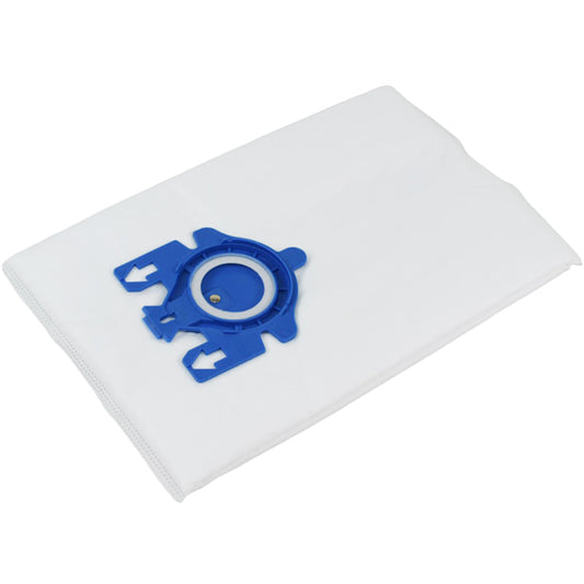 Vacuum Cleaner Bag Set GN (4 pcs.) Microfiber + Outlet Filter Compatible with Miele 41996572D Blue