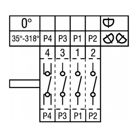 Mode Switch EGO 4941015500 300002 16A (7 positions)