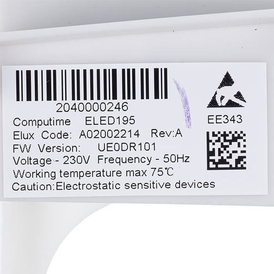 Dishwasher User Interface Board AEG 140020022145