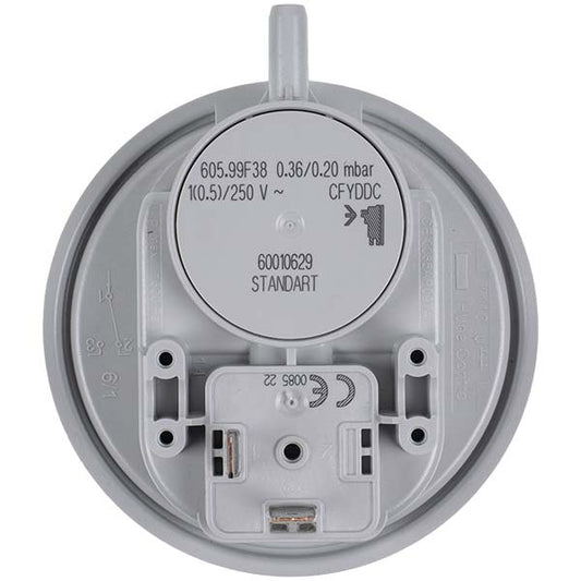 Gas-fired Boiler Air Pressure Switch (Pressostat) Compatible with Bosch/Buderus 8716156744 Huba Control 36/20 Pa