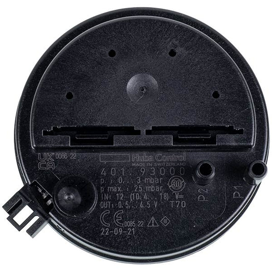 Gas-fired Boiler Air Pressure Switch (Pressostat) Huba Control 401.93000 Compatible with Beretta Super Exclusive R2677