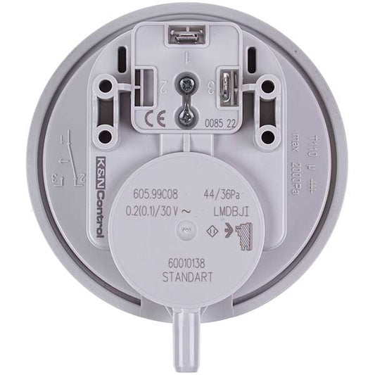 Gas-fired Boiler Air Pressure Switch (Pressostat) 44/36 Pa