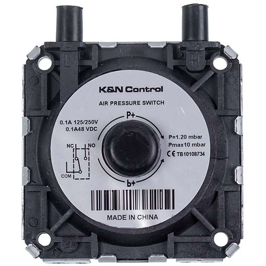 Gas-fired Boiler Air Pressure Switch (Pressostat) P=1,05/1,2 mbar Ferroli Diva, Divatop, Domina