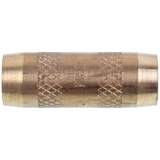 Coupling for Earthing Rod Brass Threaded D-14.2mm