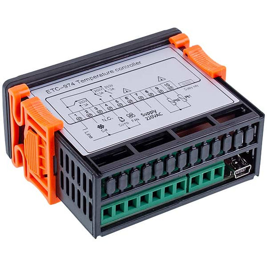 ETS-974 controller (microprocessor 2 sensors) 220V 8A