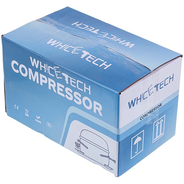 Compressor for refrigerator WhiceTech L69QDYG R600a 130W (with starting relay)
