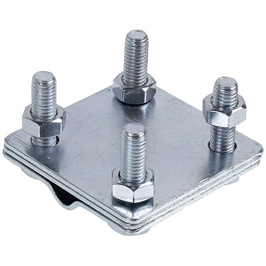 Strip/wire clamp D=8-10mm steel galvanized 04/8.3 OC