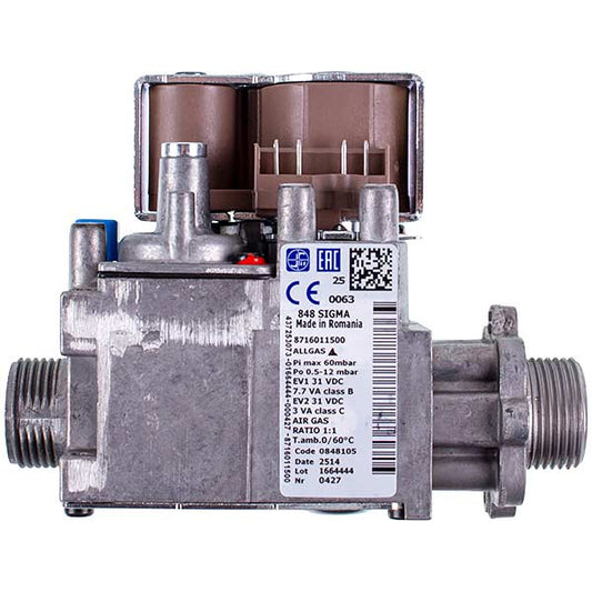 Gas Valve Sit 848 (0.848.105) for Gas Condensing Boiler Bosch/Buderus/Junkers 87160124850