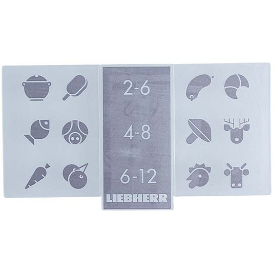Drawer Decorative Cover (print) for Freezer Liebherr 7428838