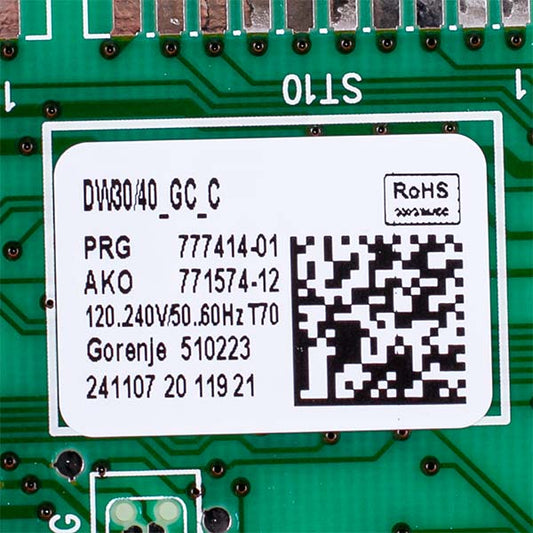 Control Module for Dishwasher Gorenje 685732