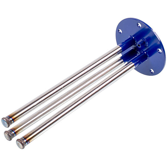 Water Heater Flange for Dry Heater Compatible with Galmet D outer=125mm L tubes=335mm (for the anode M6)