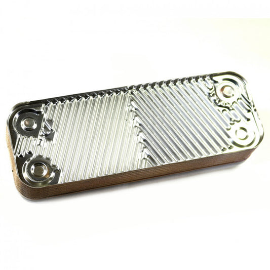 DHW Plate Heat Exchanger (14 plates) for Gas Boiler Baxi ECO 3/4S, Luna, Westen Energy, Star, Novaden 5686680