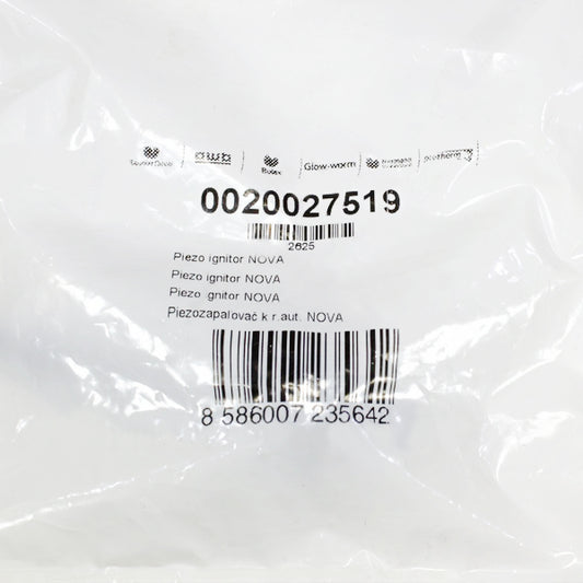 NOVA Piezo Ignition Button for Gas Boiler Protherm Bear 0020027519