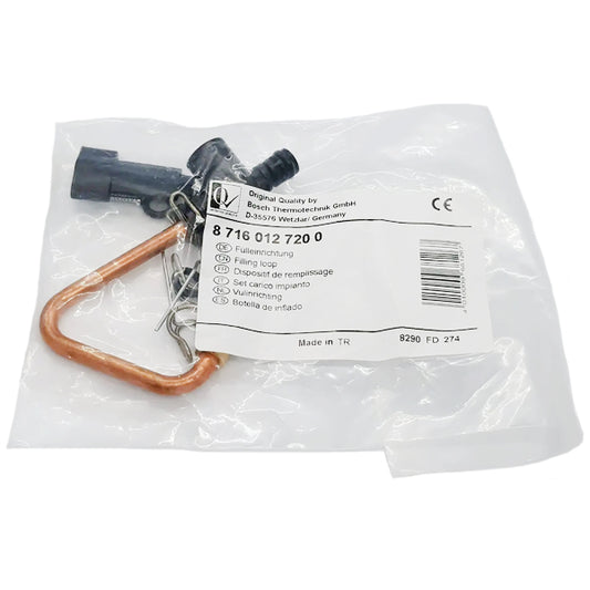 Filling Faucet for Gas Boiler Bosch Gaz 4000 87160127200