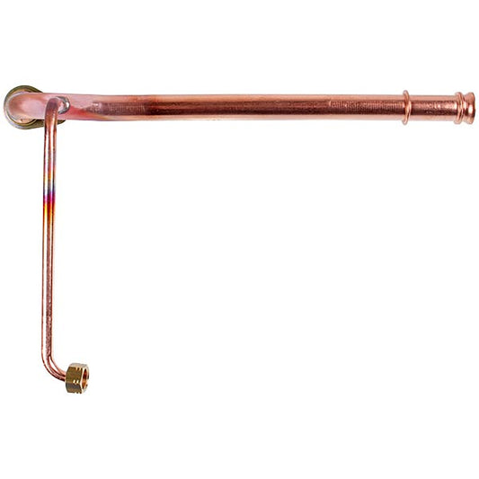Copper Return Pipe for Gas Boiler Baxi Eco 3, Eco Four, Westen Pulsar 5677270