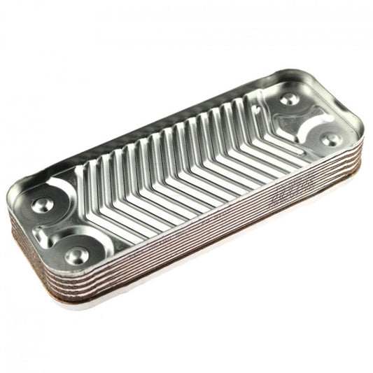DHW Plate Heat Exchanger Swep (12 plates) for Gas Boiler Compatible with Immergas Mini Eolo/Nike, Victrix, Maior, Mythos 3.021692