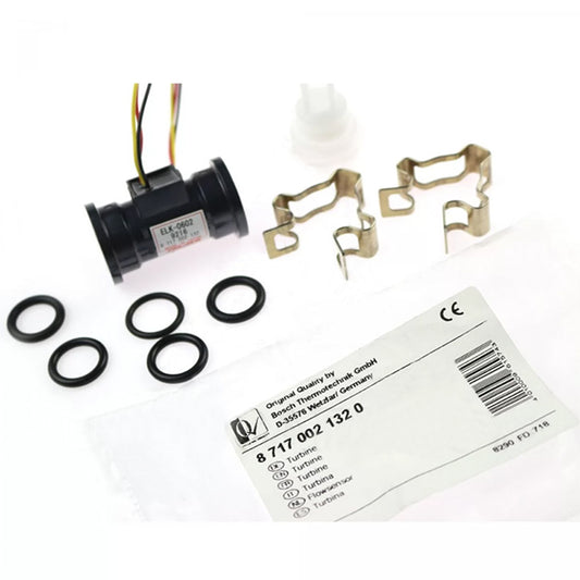 Flow Sensor DHW for Gas Boiler Junkers Ceraclass, Bosch Gas 4000/5000, Buderus Logamax Plus GB012/042 87170021320